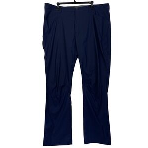 Eddie‎ Bauer Mens Ranier Tech Pants 40x32 Blue Lightweight Outdoor Hiking Travel